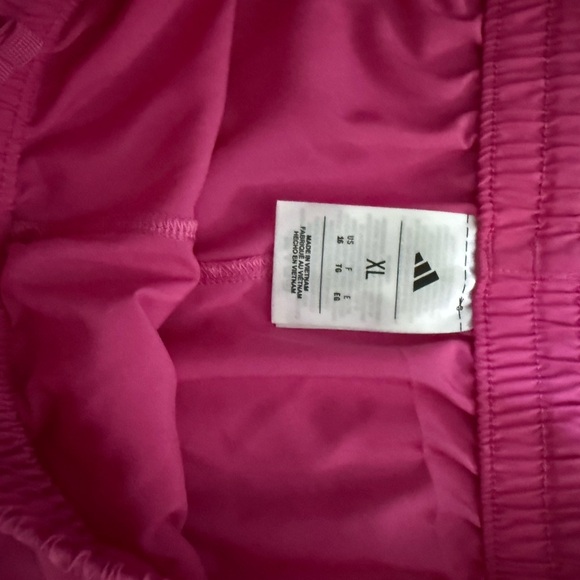 Adidas Pink Athletic Shorts Lightweight Elastic Set of 2!! - Picture 7 of 7